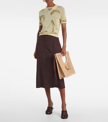 Spiaggia Small raffia tote bag | Jacquemus