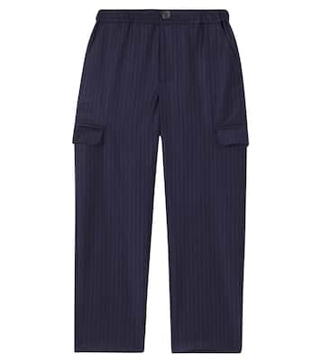 Grant pinstriped wool pants | Bonpoint
