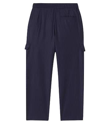 Grant pinstriped wool pants | Bonpoint