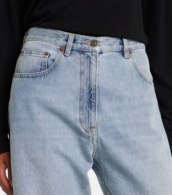 Mid-rise wide-leg jeans | Valentino