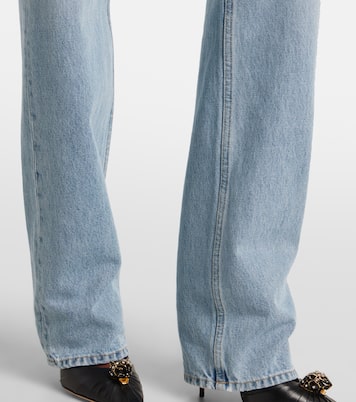 Mid-rise wide-leg jeans | Valentino
