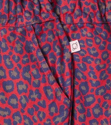 Paola animal-printed cotton pants | Cozmo