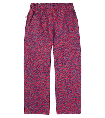 Paola animal-printed cotton pants | Cozmo