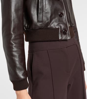 Cropped-Lederjacke Sleek Statement | Dorothee Schumacher