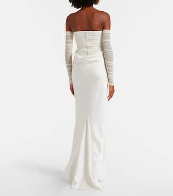 Donatella draped gown | Rotate