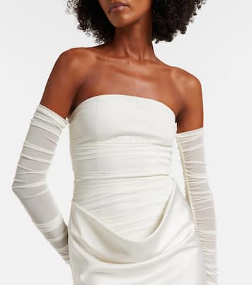 Donatella draped gown | Rotate