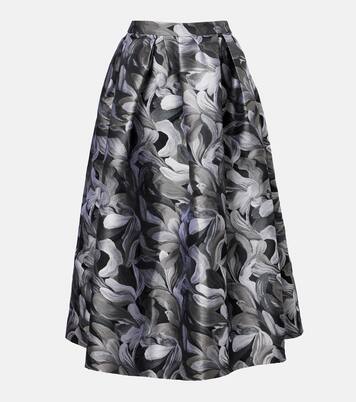 Jacquard midi skirt | Dries Van Noten