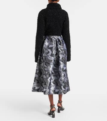 Jacquard midi skirt | Dries Van Noten