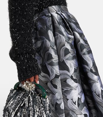 Jacquard midi skirt | Dries Van Noten