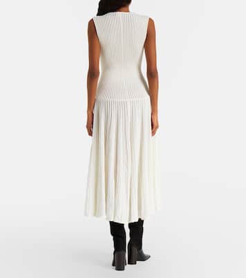 Wool-blend maxi dress | Alaïa