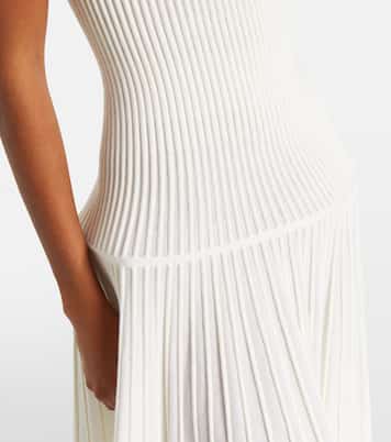 Wool-blend maxi dress | Alaïa