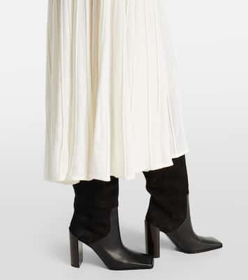 Wool-blend maxi dress | Alaïa