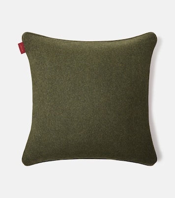 Herald embroidered cotton-blend cushion | Etro