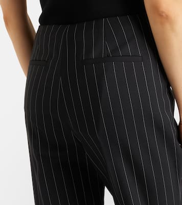 Pantalones flared Visino de gabardina a rayas | Sportmax