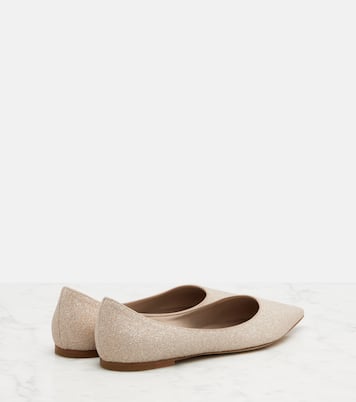 Bailarinas Love con glitter | Jimmy Choo