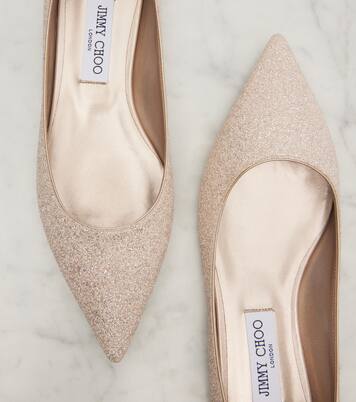 Bailarinas Love con glitter | Jimmy Choo
