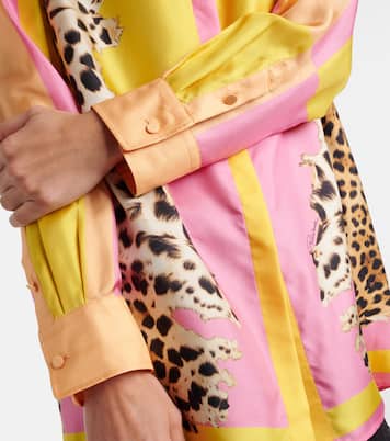 Printed silk shirt | Roberto Cavalli