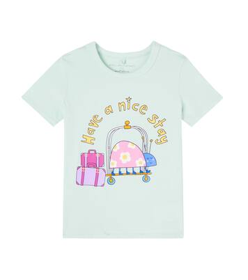 Printed cotton jersey T-shirt | Stella McCartney Kids
