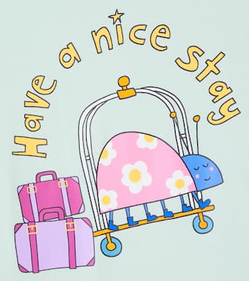 Printed cotton jersey T-shirt | Stella McCartney Kids