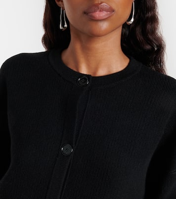 Cropped wool-blend cardigan | Toteme