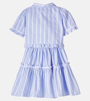 Striped cotton shirt and skirt set | Patachou