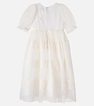 Bow-detail tulle dress | Petite Amalie  