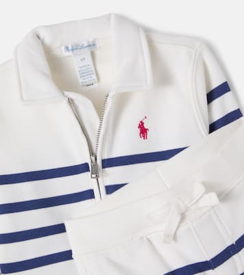Baby cotton-blend sweater and shorts set | Polo Ralph Lauren Kids