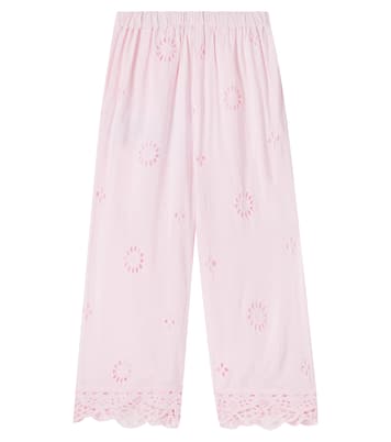 Bestickte Hose Louhan aus Baumwolle | Louise Misha