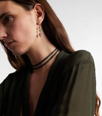 Collar con cuentas y cianitas | Ileana Makri