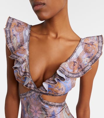 Maillot de bain Como imprimé | Zimmermann