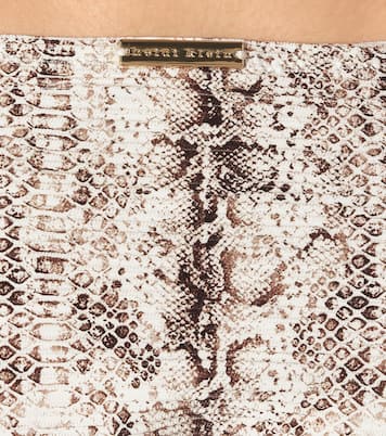 Slip bikini Zambia a stampa serpente | Heidi Klein