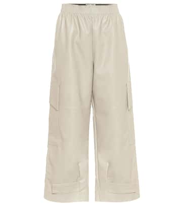Sylvia faux leather cargo pants | Stella McCartney