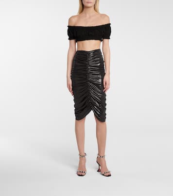 Cropped-Top Jose aus Jersey | Norma Kamali