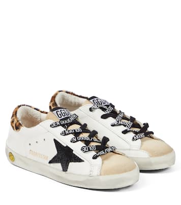 Baskets Super-Star en cuir | Golden Goose Kids