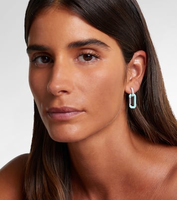 Chiara Small 18kt gold single earring with diamonds | Eéra