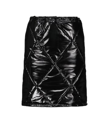 Minifalda de piel sintética | Dolce&Gabbana