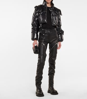 6 Moncler 1017 Alyx 9sm Hose aus Leder | Moncler Genius