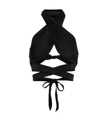 Top bikini Bianca scollo all’americana | Tropic of C