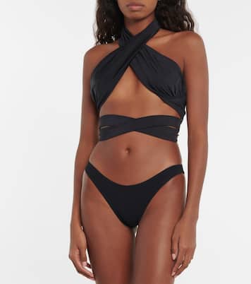 Top bikini Bianca scollo all’americana | Tropic of C