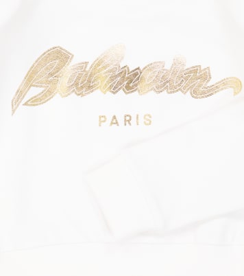 Logo棉质运动衫 | Balmain Kids