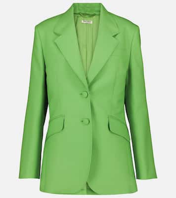 Virgin wool blazer | Miu Miu