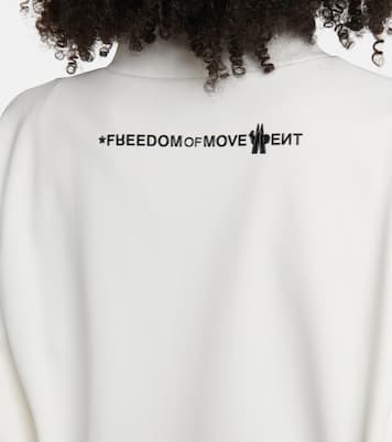 Camiseta cropped de algodón | Moncler Grenoble