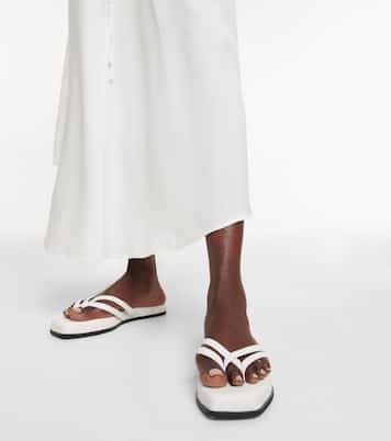 Tongs en cuir | Christopher Esber