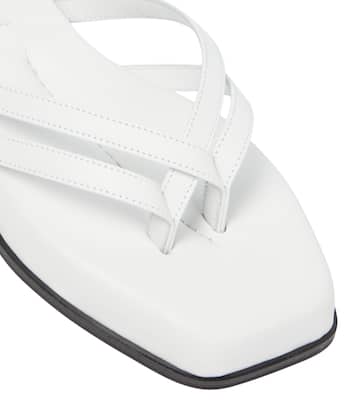 Tongs en cuir | Christopher Esber