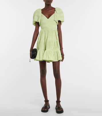 Cadence plissé minidress | Simkhai