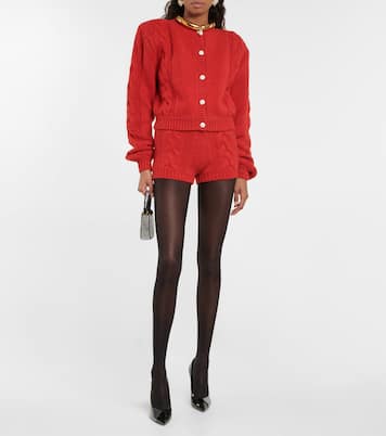 Shorts in cashmere a trecce | Magda Butrym