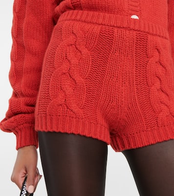 Shorts in cashmere a trecce | Magda Butrym