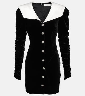 Velvet mini dress | Alessandra Rich