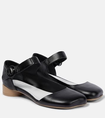 Leather ballet flats | MM6 Maison Margiela