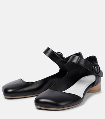 Leather ballet flats | MM6 Maison Margiela